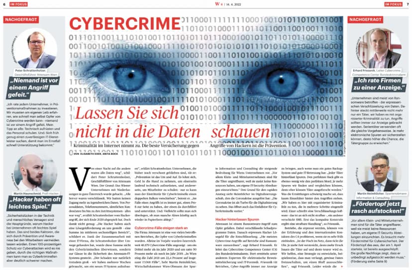 Cybercrime-Prävention - IT-Sicherheit und Schutzmaßnahmen